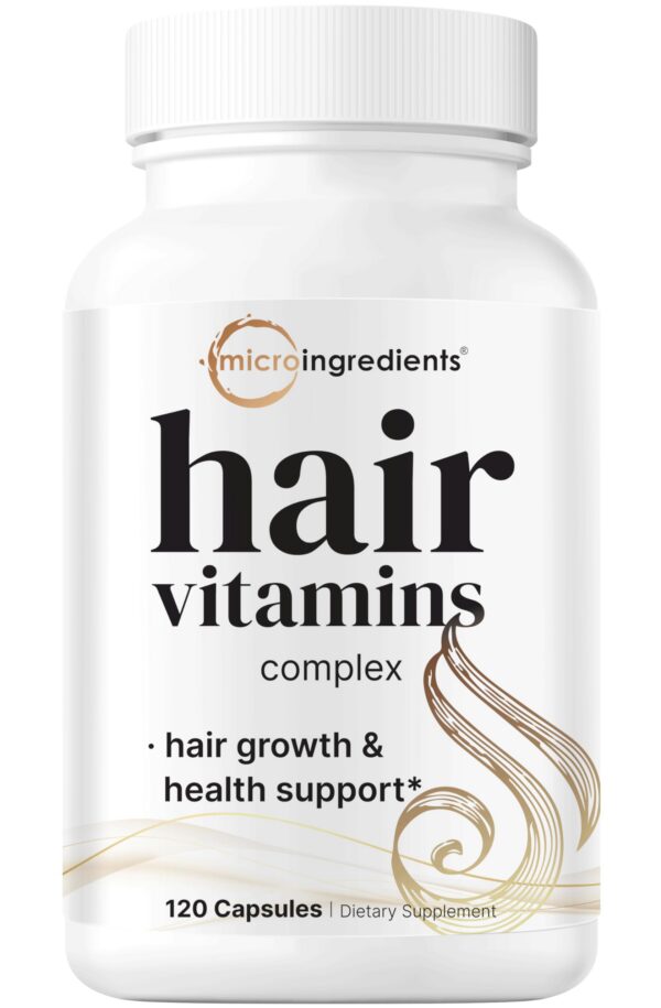 Complejo vitaminas para crecimiento del cabello Micro Ingredients capsulas