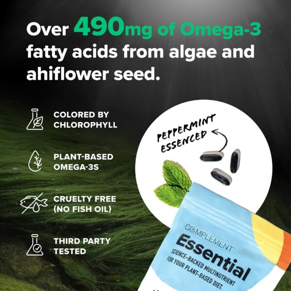 Cápsulas vegetales Complement para energía y sistema inmunológico