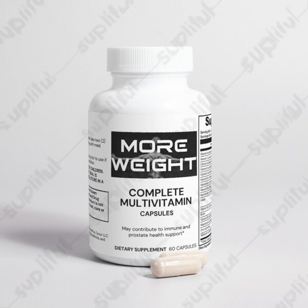 Version 1.0.0 Etiqueta lateral del frasco Complete Multivitamin