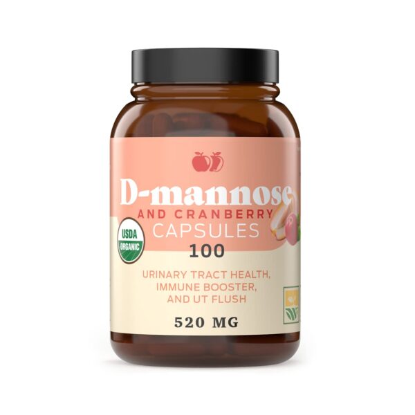 Complete Natural Products cápsulas D-Mannosa y cranberry 100 unidades