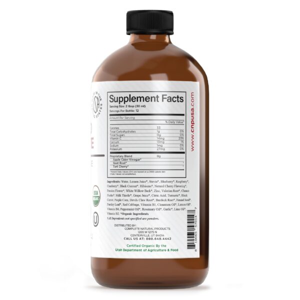 Detalle de ingredientes en etiqueta