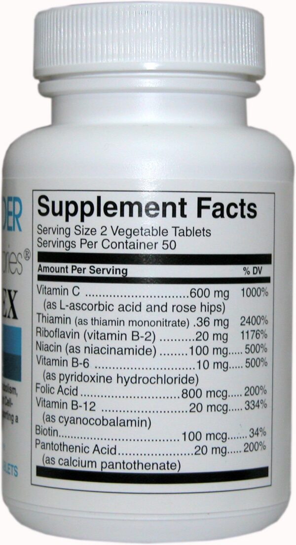 Version 1.0.0 Compuesto de vitaminas Wonder Labs frasco