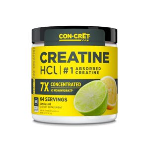 Version 1.0.0 CON-CRET Creatine HCl en polvo frasco