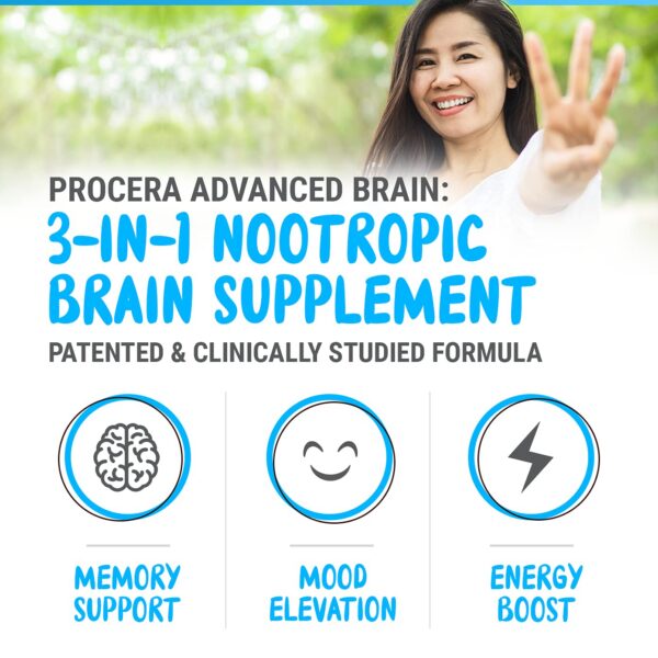 concentración y enfoque procera advanced brain
