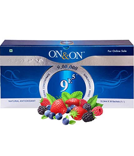 Concentrado de bebida ON & ON 9E5 antioxidantes naturales 30 sobres