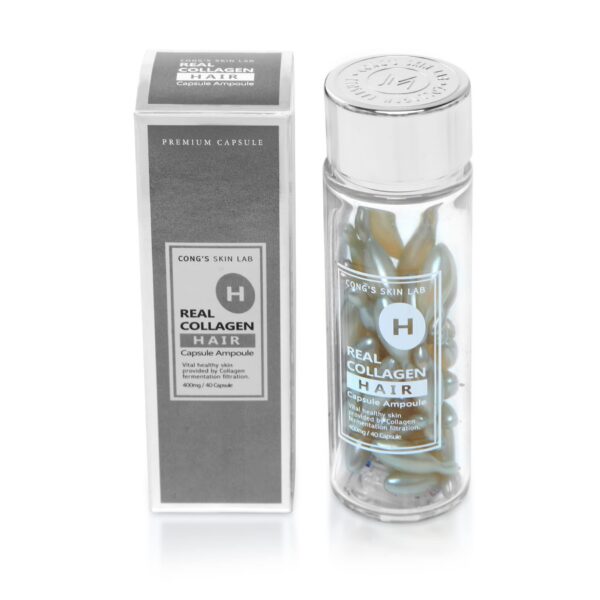 Frente del envase CONG'S SKIN LAB ampolla cabello crema