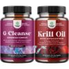 Version 1.0.0 Conjunto GCleanse ácido úrico y krill oil - caja