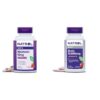 Conjunto Natrol melatonina 10mg y biotina 10000mcg fresa