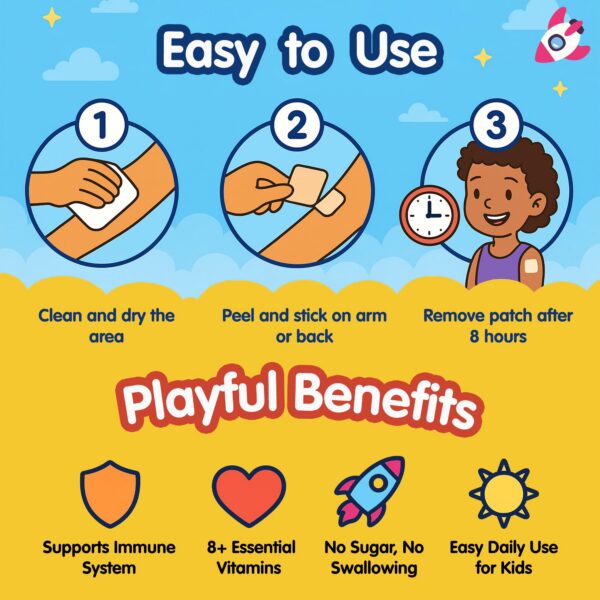 Conjunto de parches para niños