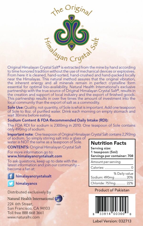 Conjunto de piedras de sal para Sole