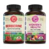 Version 1.0.0 Conjunto premium berberina y multivitamínico para mujer USA