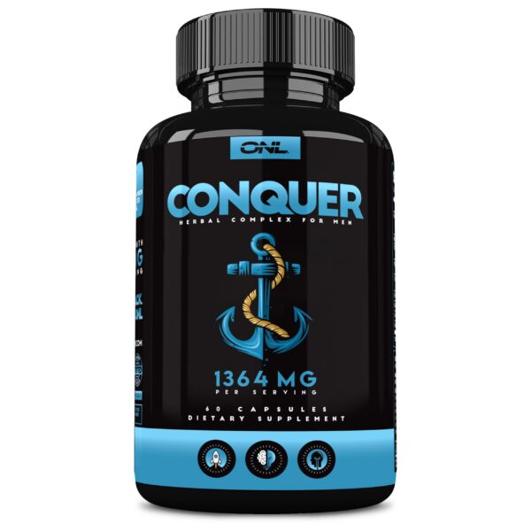 Conquer suplemento fertilidad masculina testosterona maca 60 cápsulas