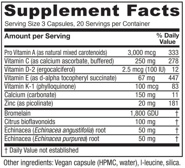 Version 1.0.0 Contenido y detalles de Vitanica Opti-Recovery para recuperación