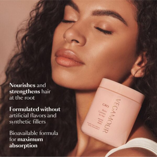 Version 1.0.0 Contenido gomitas VEGAMOUR para cabello y piel