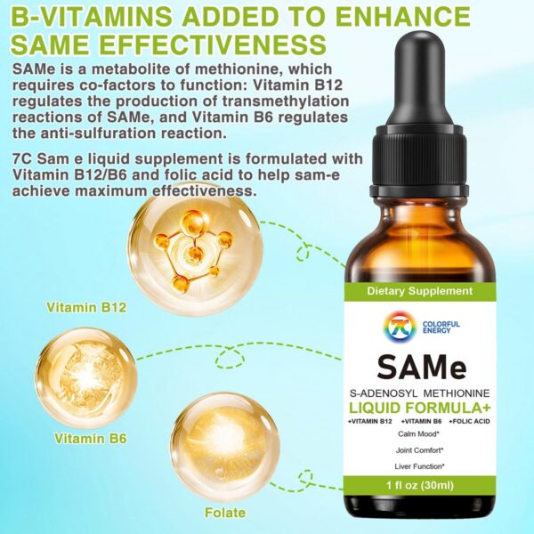 Version 1.0.0 contenido interior suplemento liquido sam e 7c para salud