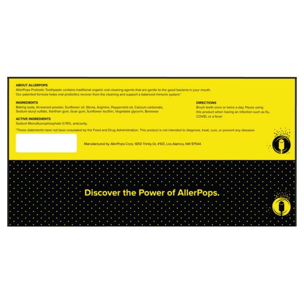 Contenido kit inicial AllerPops y AllerPaste para salud nasal