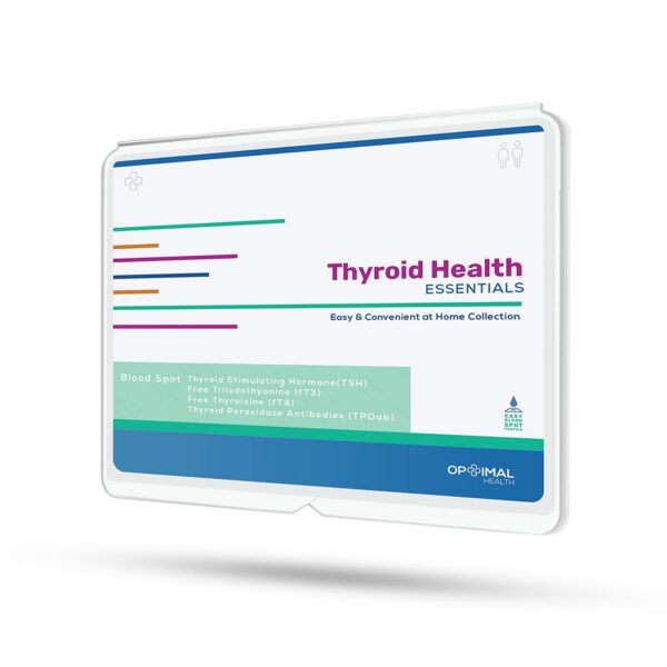 Contenido del kit Optimal Thyroid para función tiroidea