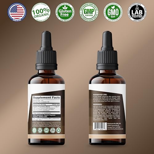 contenido líquido suplemento hongos SMSHEALTHPRODUCTS