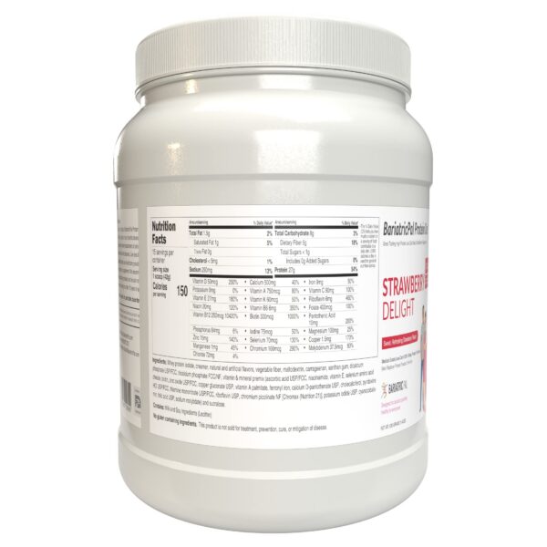 Version 1.0.0 Contenido Protein ONE BariatricPal 22.4 onzas sabor fresa