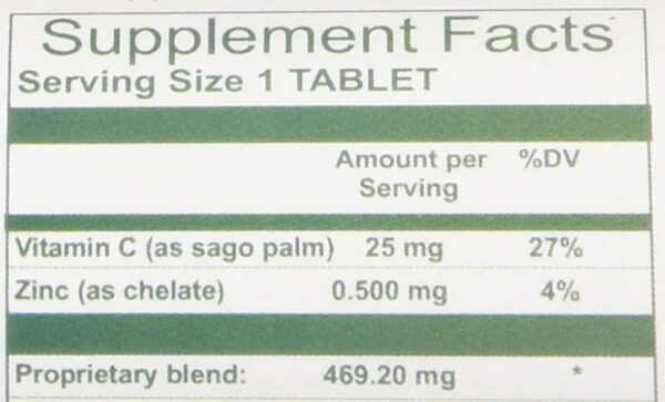 Contenido tablette Nutri-West Total Leaky Gut cuidado intestinal