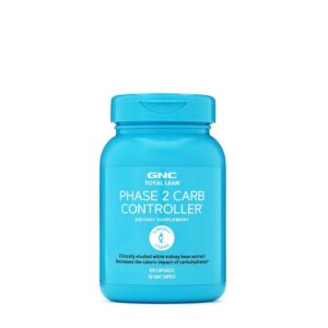Controlador de carbohidratos GNC Total Lean Fase 2 120 cápsulas