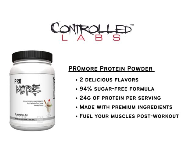 Envase PROmore visto de lado