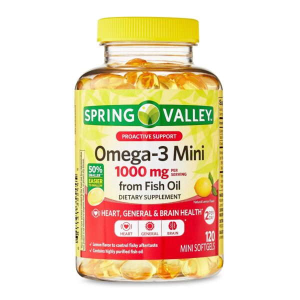 Caja de Convergence Omega-3 Mini cápsulas blandas