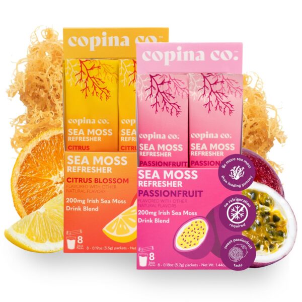 Polvo de musgo irlandes organico Copina Co frontal