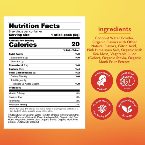 Envase de polvo mar irlandes organico Copina Co