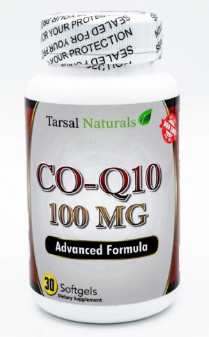 Frasco de CoQ10 100 mg 30 Softgels Naturals