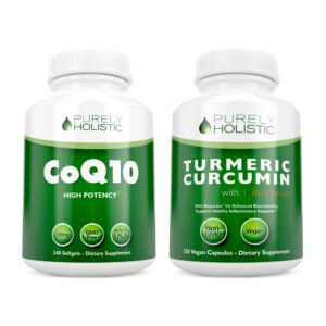 Version 1.0.0 CoQ10 100mg y cúrcuma orgánica 700mg Purely Holistic