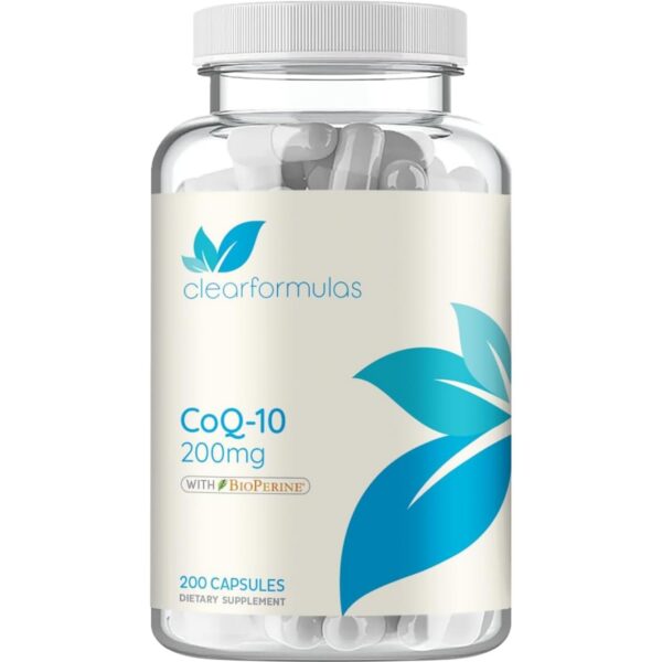 Version 1.0.0 Frente del envase CoQ10 200 mg con BioPerine