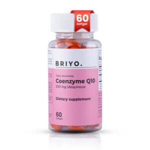 CoQ10 Briyosis - etiqueta frontal