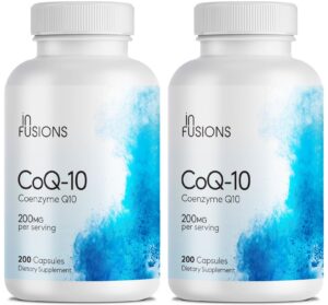 CoQ10 Infusions Pure frasco de 200 mg