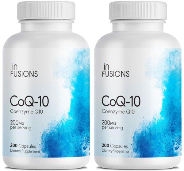 CoQ10 Infusions Pure frasco de 200 mg