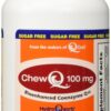 Paquete CoQ10 masticable ChewQ 100mg 60 unidades sabor naranja