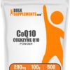 CoQ10 polvo etiqueta frontal