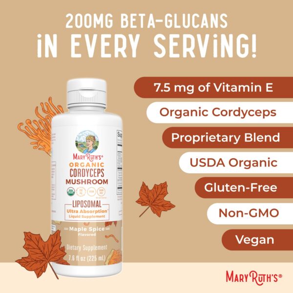 Cordyceps y Reishi Liposomal para salud general