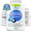 Etiqueta lateral de Core Med Science Liposomal Glutathione