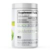 Etiqueta de Core Nutritionals Creatine Monohidrato