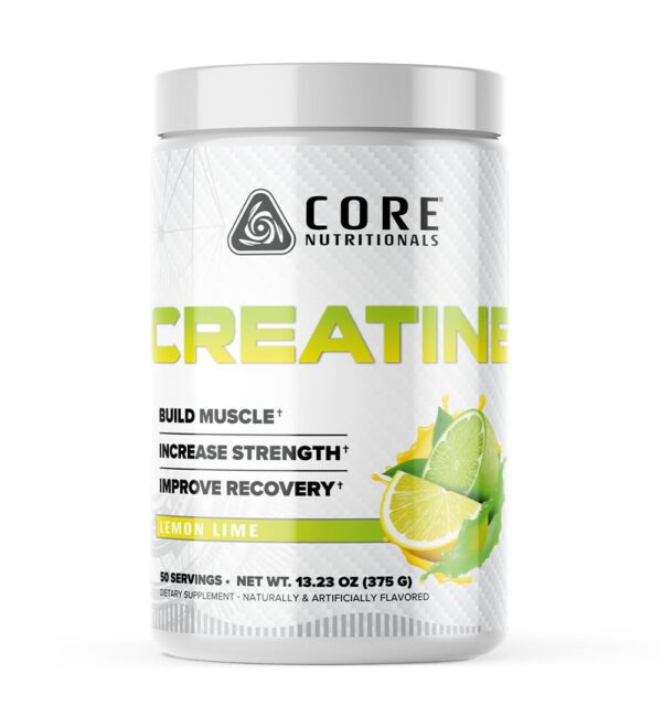 Core Nutritionals Creatine Monohidrato frente de frasco