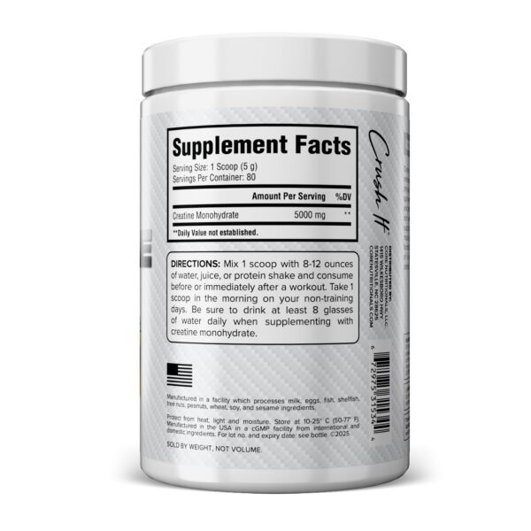 Version 1.0.0 Frente del envase 80 porciones