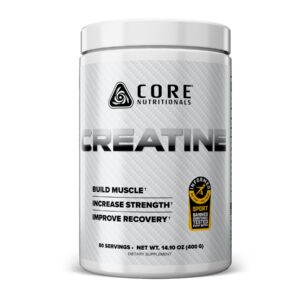 Version 1.0.0 Core Nutritionals Creatine Monohydrate etiqueta frontal