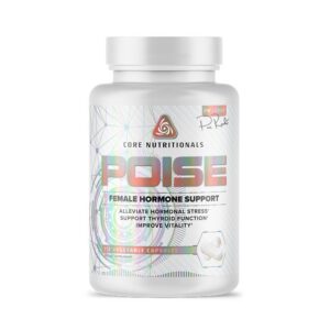 Version 1.0.0 Core Nutritionals Poise 112 cápsulas para apoyo hormonal