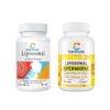 Etiqueta frontal de CORPORALIGHT liposomal glutatión
