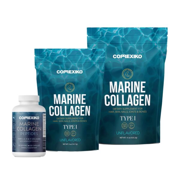 Frente del pack CORREXIKO colágeno marino