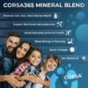 Version 1.0.0 Lado del frasco CORSA365 multimineral complejos y minerales tra