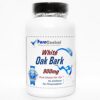Frontal de la botella de corteza de roble blanco 900 mg