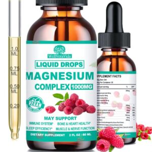 Version 1.0.0 Gotas de magnesio 16-en-1 WellVeraVida frasco