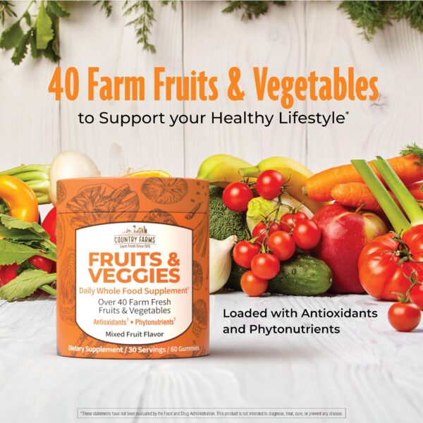 Frasco de gomitas Country Farms